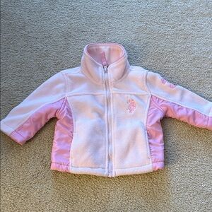 U.S. Polo Assn. Pink Kids Jacket
